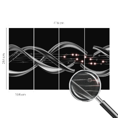 Savaime lipnus fototapetas Flettet monster