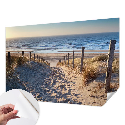 3D fototapetas su vaizdu į Strandsti