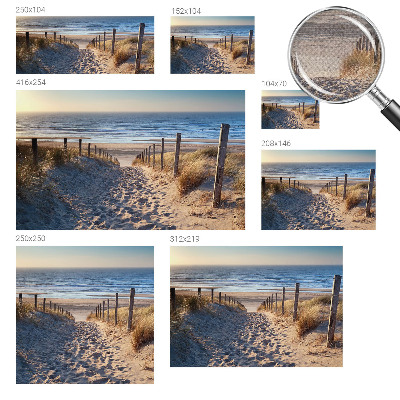 3D fototapetas su vaizdu į Strandsti