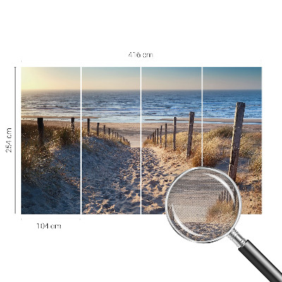 3D fototapetas su vaizdu į Strandsti