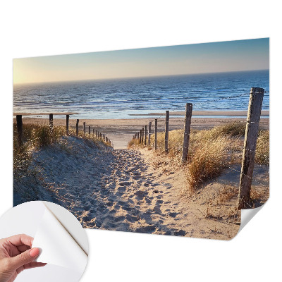 3D fototapetas su vaizdu į Strandsti