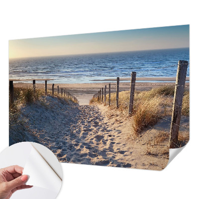3D fototapetas su vaizdu į Strandsti
