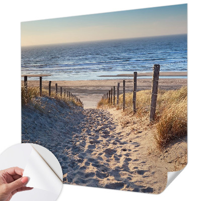 3D fototapetas su vaizdu į Strandsti