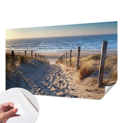 3D fototapetas su vaizdu į Strandsti