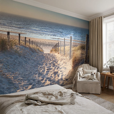 3D fototapetas su vaizdu į Strandsti