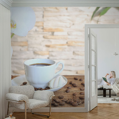 3D fototapetas sienoms su žiedų slinkimo motyvu