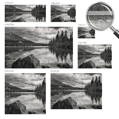 Fototapetas vaikams Bjergo panorama