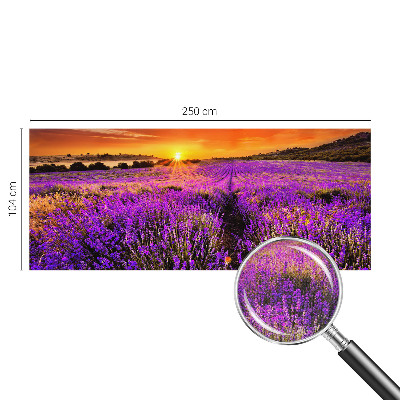 3D fototapetas sienoms su levandų motyvu „Solnedgangas“