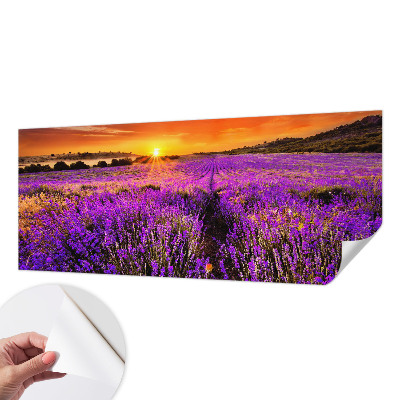 3D fototapetas sienoms su levandų motyvu „Solnedgangas“