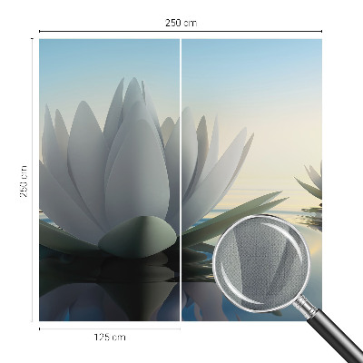 3D fototapetas sienoms su akanderų motyvu