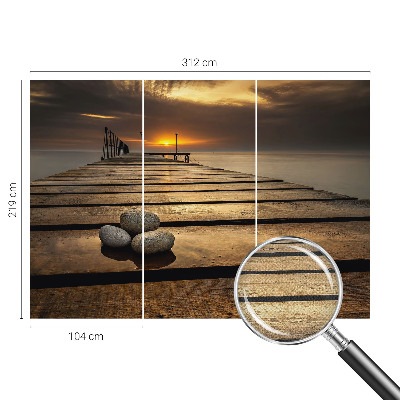 Savaime lipnus fototapetas Solnedgangas