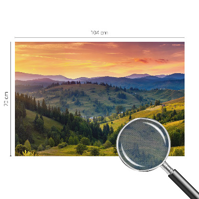 3D fototapetas sienoms Bjerglandskabas