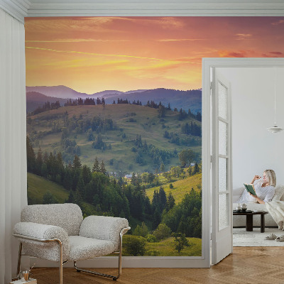 3D fototapetas sienoms su Bjerglandskabas motyvu