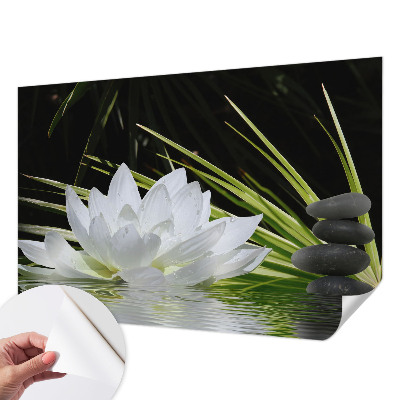 3D fototapetas su „Liljemeditacija“ motyvu
