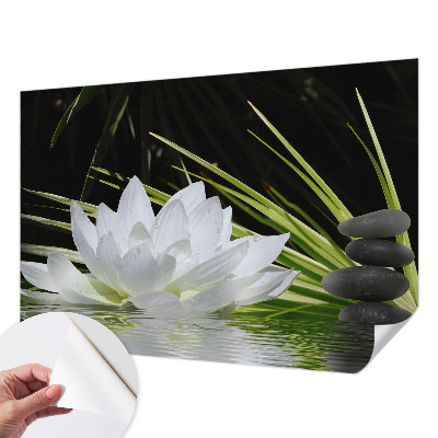 3D fototapetas su „Liljemeditacija“ motyvu