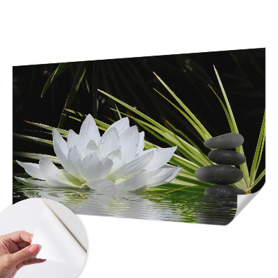 3D fototapetas su „Liljemeditacija“ motyvu