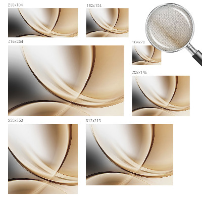 Fototapetas vaiko kambariui Afrundede linjer