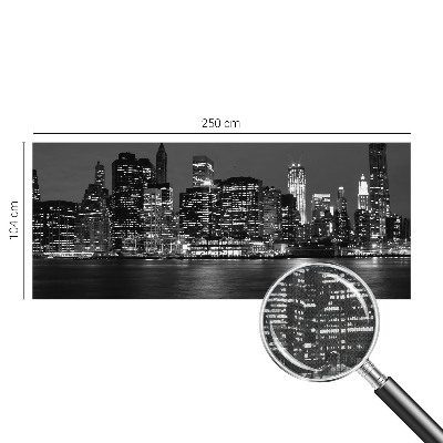 3D fototapetas su Natmetropolis motyvu