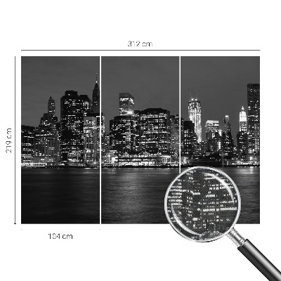 3D fototapetas Natmetropolis