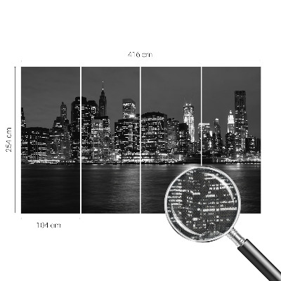 3D fototapetas Natmetropolis