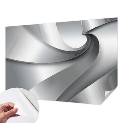 Savaime lipnus fototapetas su geometriniu spiraliniu raštu