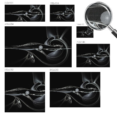 3D fototapetas Væskelinjer