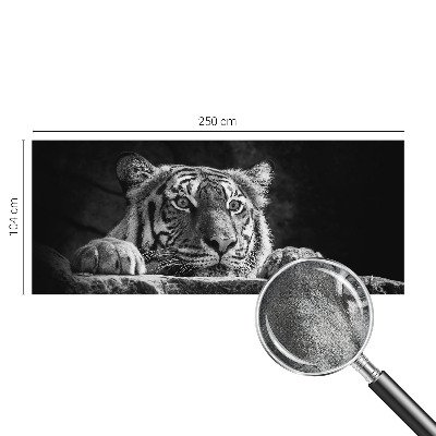 3D fototapetas sienoms su plėšrų gyvūnų įvaizdžiu