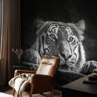 3D fototapetas sienoms su plėšrų gyvūnų įvaizdžiu