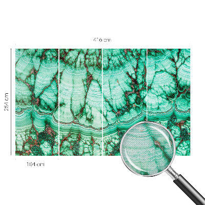 Fototapetas vaiko kambariui Grønne mønstre