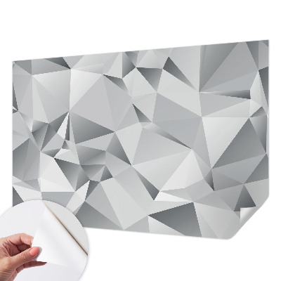 3D fototapetas su abstrakčiu geometriniu piešiniu