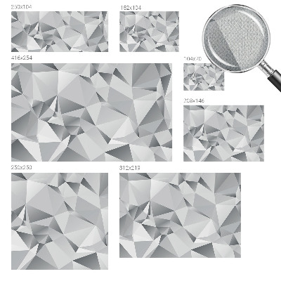 3D fototapetas su abstrakčiu geometriniu piešiniu