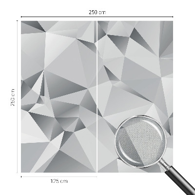 3D fototapetas su abstrakčiu geometriniu piešiniu