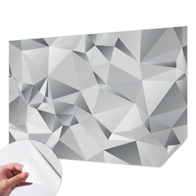 3D fototapetas su abstrakčiu geometriniu piešiniu