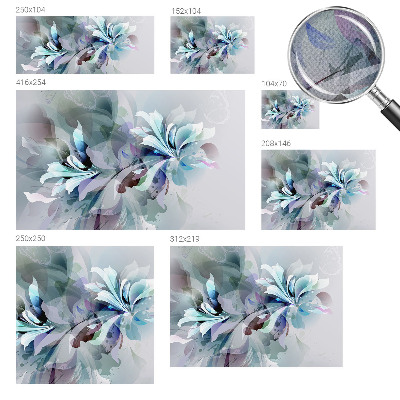 3D fototapetas sienoms Žiedų abstrakcija