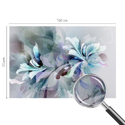 3D fototapetas sienoms su abstrakčių žiedų motyvu
