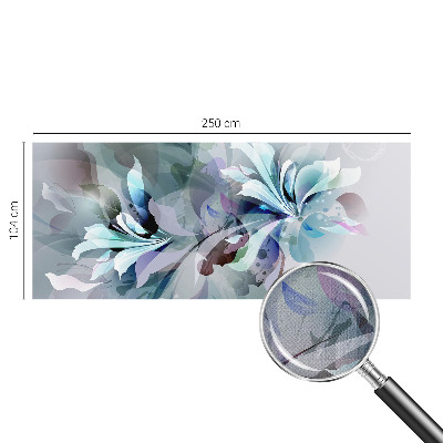 3D fototapetas sienoms su abstrakčių žiedų motyvu