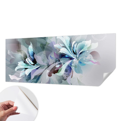 3D fototapetas sienoms su abstrakčių žiedų motyvu