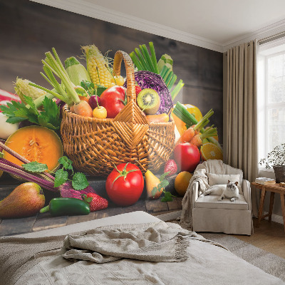 Fototapetas vaiko kambariui su frugtagtig griežtumu