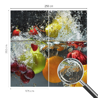 Fototapetai Vaisiai ir vanduo