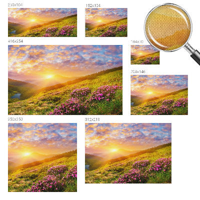 Savaime lipnus fototapetas Bjergvestas