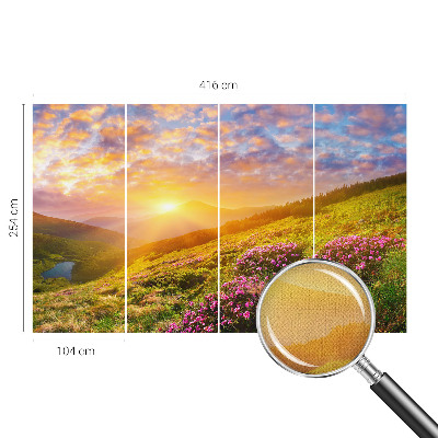 Savaime lipnus fototapetas su Bjergvestas raštu