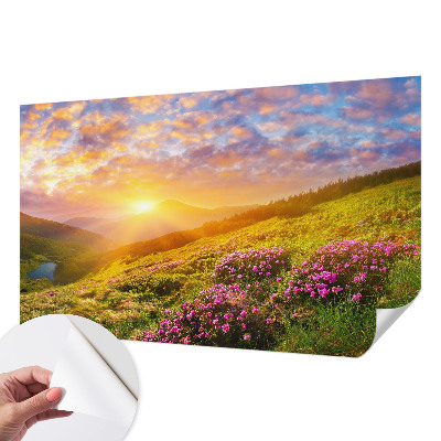 Savaime lipnus fototapetas su Bjergvestas raštu