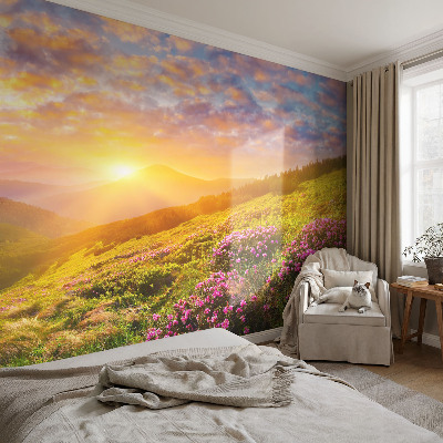 Savaime lipnus fototapetas su Bjergvestas raštu