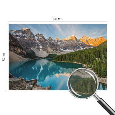 Fototapetai Bjergrefleksija