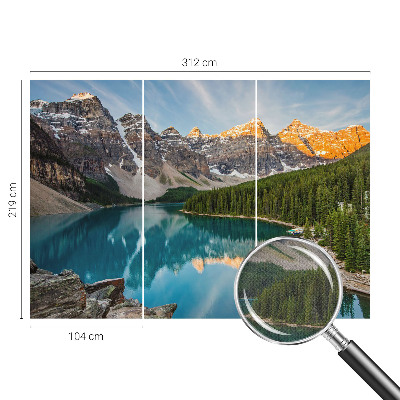 Fototapetai Bjergrefleksija