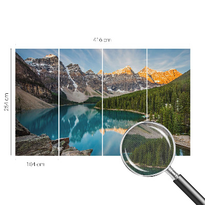 Fototapetai Bjergrefleksija