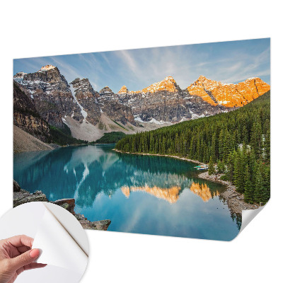 Fototapetai Bjergrefleksija