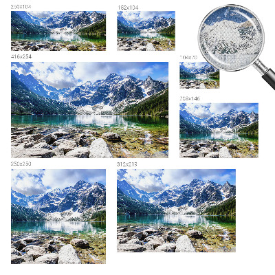 3D fototapetas Bjerglandskabas