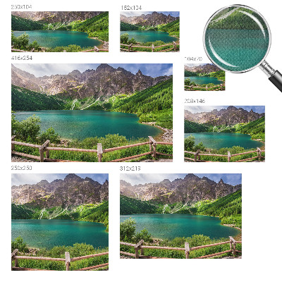 Fototapetas vaiko kambariui Bjerglandskabas