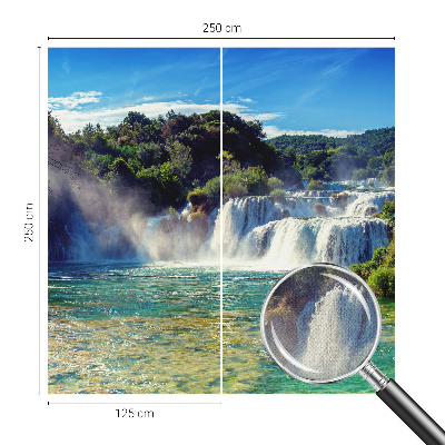 Fototapetas vaiko kambariui Vandfaldslandskab